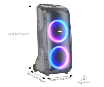 Tronsmart Halo 300 240W reproduktor - 3