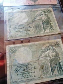 staré nemecké bankovky ( 20 ) - 3