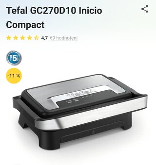 Kompaktný gril Tefal Inicio - 3
