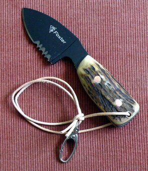 Mini lovecký nôž na krk - 3