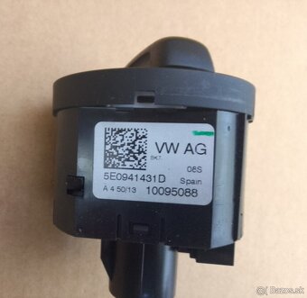 spínač svetiel Octavia 3, Fábia 3, Rapid - 3