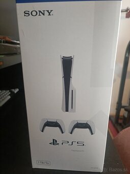 Playstation 5 slim 1 TB, dva ovládače, hra, záruka. - 3