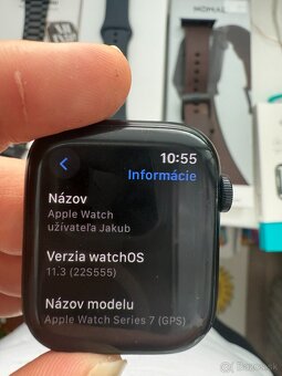 Apple Watch Series 7 GPS 45mm Midnight Aluminium Case - 3