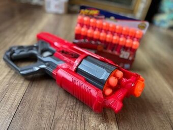 Nerf Mega Cycloneshock - s extra balením nábojo - 3