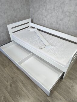 Detská posteľ 180 x 90 cm s úložným priestorom - 3