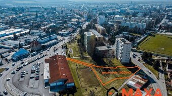 Pozemok pre komerčné využitie 1633m2 sídlsiko Žabník, Prievi - 3