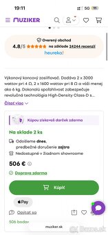 Digitálny Koncový Zosilnovač behringer NX6000D - 3