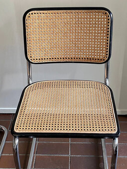 6 x Originálna konzolová stolička THONET S 32 V viedenský pr - 3