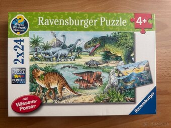 Ravensburger puzzle Svet Dinosaurov - 2x24 - 3
