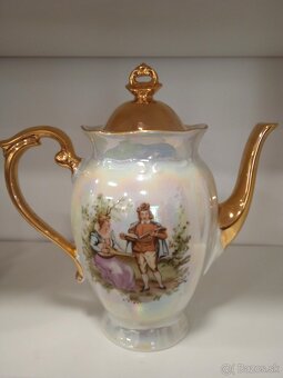 PORCELÁNOVÁ SOUPRAVA silně zlaceno - 3