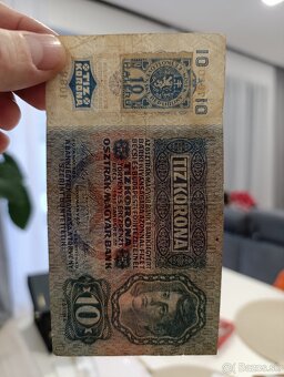 Bankovky 1 ČSR kolkovane - 3