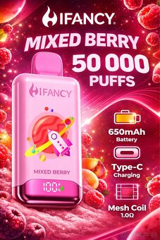 HIFANCY jednorazová vape - 3