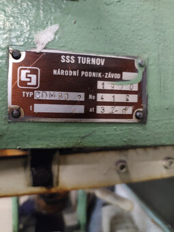 Predám hydraulický lis CDM 80 - 3