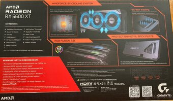 Gigabyte Gaming OC 8G AMD RX 6600 XT - 3