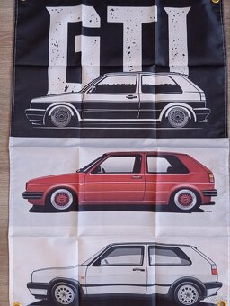 VW Golf 2 GTI, Scirocco vlajka - 3