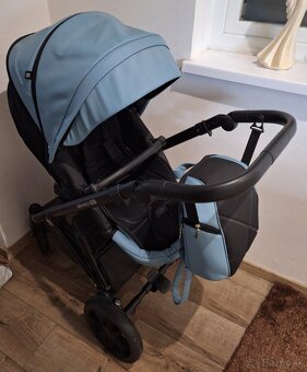 Predám kočik Brano Pro + isofix, autosedačka a rukavice - 3