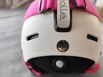 Lyžiarska prilba Bolle s okuliarmi. Nová - 3