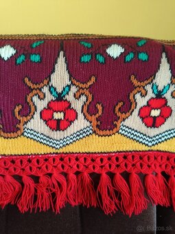 Retro vysivane draperie 3 ks - 3