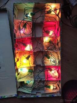 Retro vianočné svetielka - 3