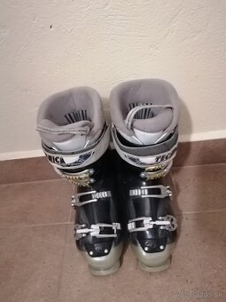 Lyže 141cm + lyžiarky - 3