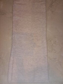 Vlnená nová sukňa S - 3