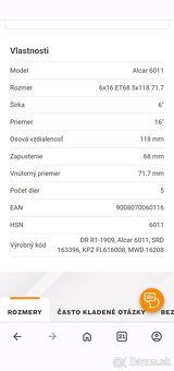 Plechové disky fiat Citroen - 3