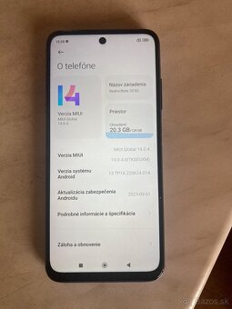 Predám redmi note 10 5g. - 3