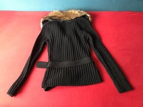 Krasny sveter s umelou kozusinou,velkost M,Tally Weijl - 3