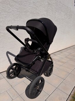 Venicci kombinovaný kočík TINUM Upline - All Black - 3