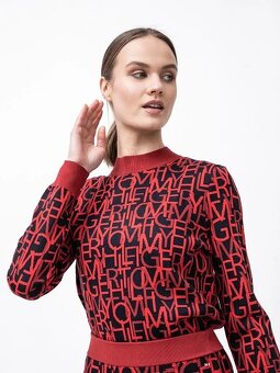 TOMMY HILFIGER luxusne nenosene damske saty vel. L - 3