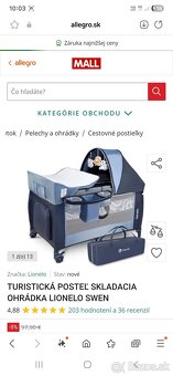 Predam cestovnu postielku za symbolickych 10eur - 3