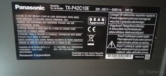 Panasonic Viera TX-P42S10E 400Hz plasma 42”nie je Smart TV - 3