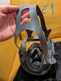 3M RESPIRATOR POLOMASKA , CELOTVAROVA MASKA - 3