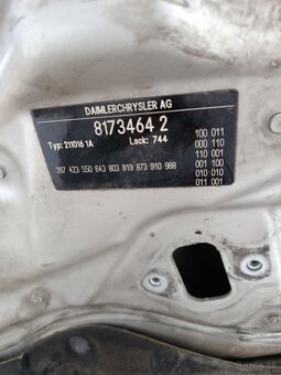 Mercedes E w211 kapota - 3