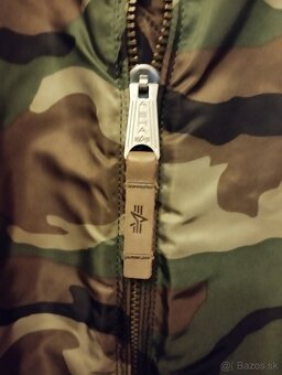 Predám bombera maskač ALPHA INDUSTRIES - 3