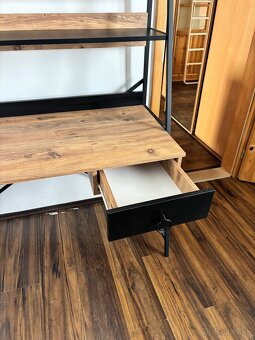 Predám drevený pracovný stôl - 3