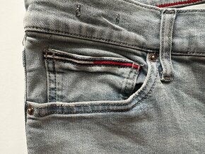 Pánske džínsy- skinny Tommy HILFIGER - veľkosť 32/34 - 3