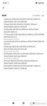 Snímač vzduchu BMW M3 ,M5 ,M6 - 3