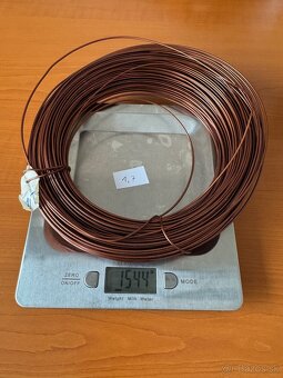 Medený drôt – rôzne priemery (1,00 až 1,8 mm) - 3