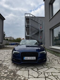 Audi A5 sportback 3.0 TDI quattro sline modra perleť - 3