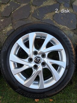 Predám disky Toyota R16 – 5x114,3 + TPMS - 3
