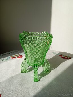 Sklenená retro váza - 3