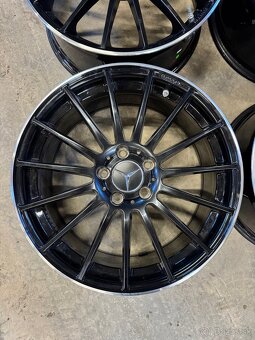 hliníkové disky mercedes r18, zimné dunlop 235/40 R18 - 3