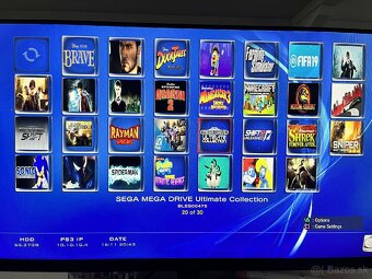 PS3 Slim, 2 ovládače, hry - 3