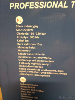 Vysokotlakový čistič Boxer-nový - 3