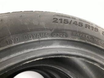 Kumho ECSTA 215/45 R16 86H letné pneumatiky - 3