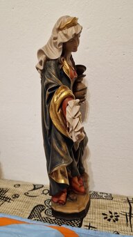 Socha, soška, svätá Maria Magdalena, drevorezba - 3