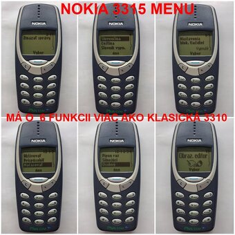 NOKIA 3310 3315 3330 - 3