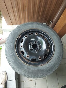 Plechove disky 5x100 r14 skoda volkswagen - 3