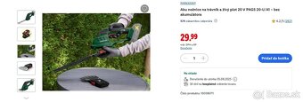 predam uplne nove Aku nožnice na trávnik+živý plot Parkside - 3